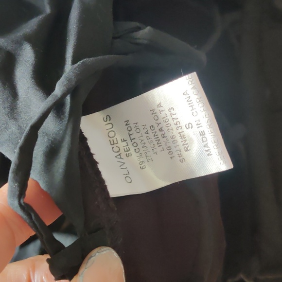 Olivaceous Black Puff Sleeve Peasant Corset Top - Picture 12 of 12